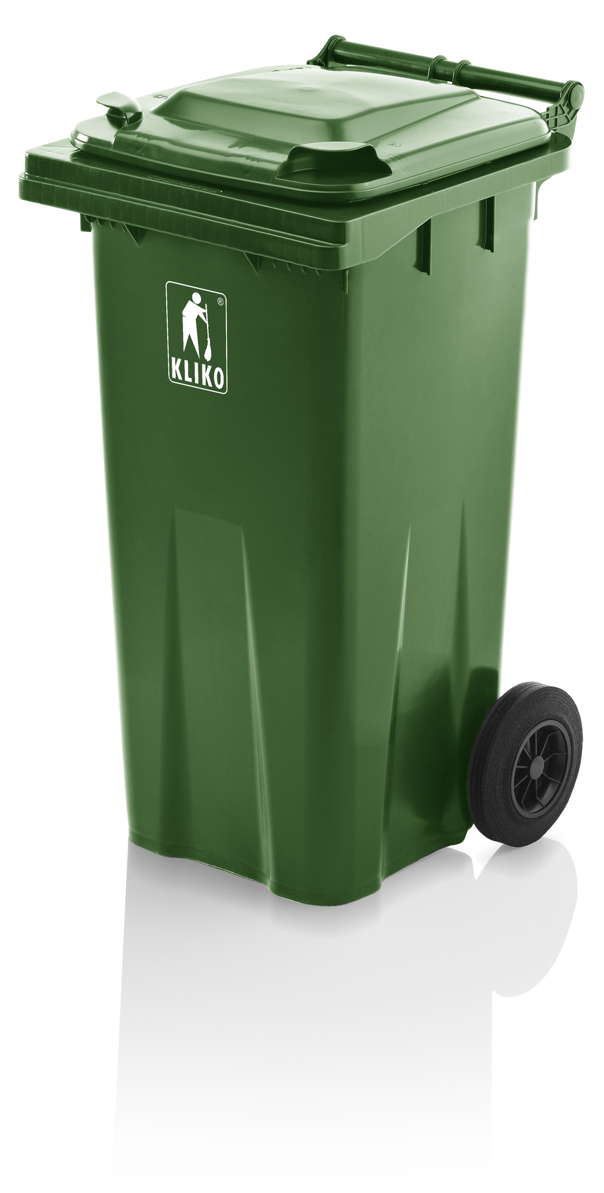 Container Classic 240L groene romp + groene deksel
